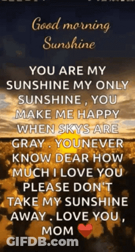 Good Morning Message To Mother GIF