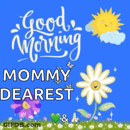 Good Morning Mommy Dearest Poster GIF