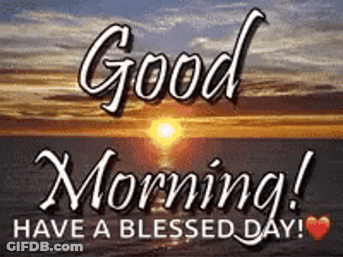 Good Morning Monday Blessings Day GIF