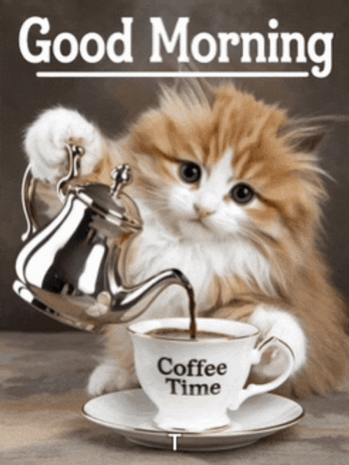 Good Morning Morning Coffee Meme GIF