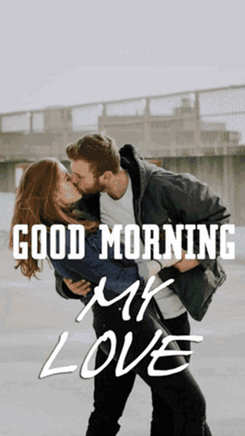 Good Morning My Love Couple GIF