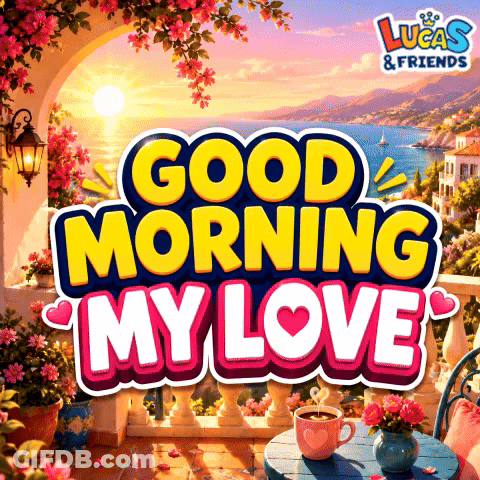 Good Morning My Love Sign GIF