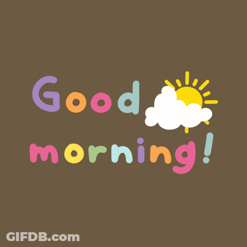 Good Morning Pagi GIF