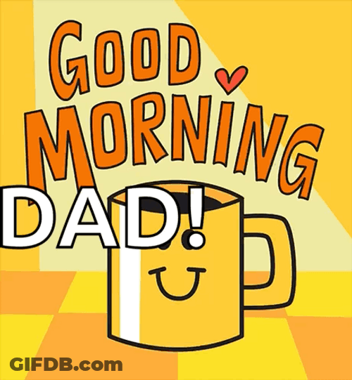 Good Morning Papi Yellow Mug GIF