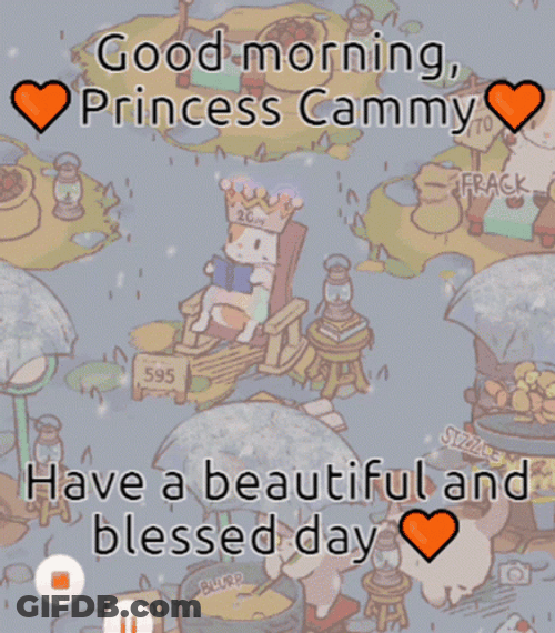 Good Morning Princess GIF
