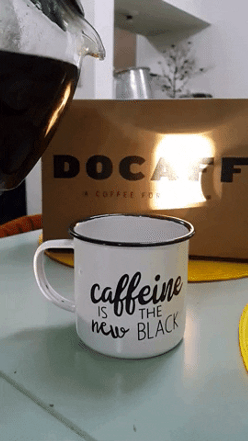 Good Morning Pure Black Coffee GIF