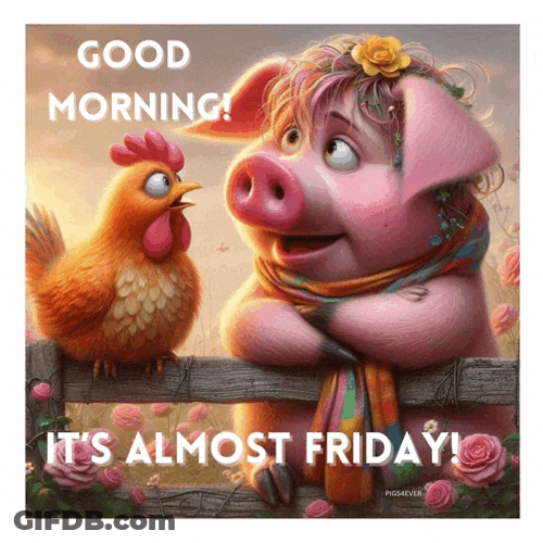 Good Morning Rooster Meme GIF