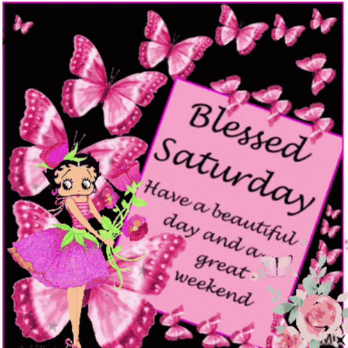 Good Morning Saturday Betty Boop GIF