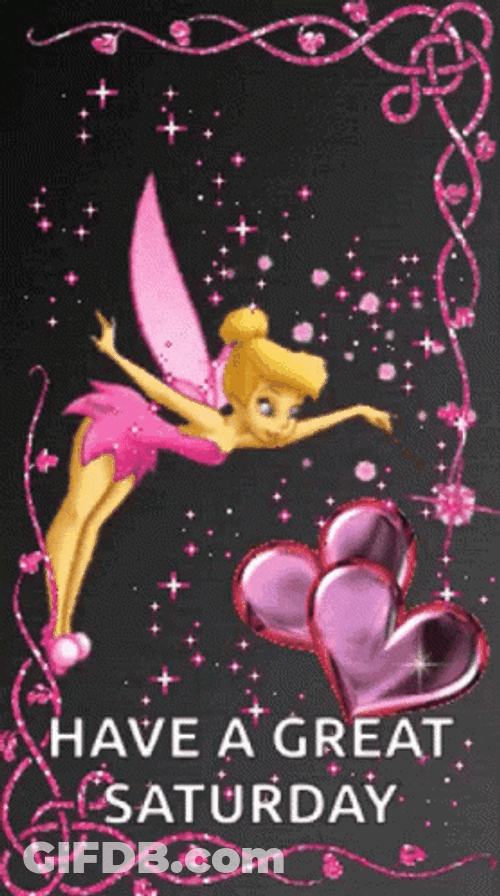 Good Morning Saturday Tinkerbell GIF