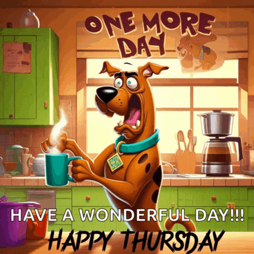 Good Morning Scooby Doo Meme GIF
