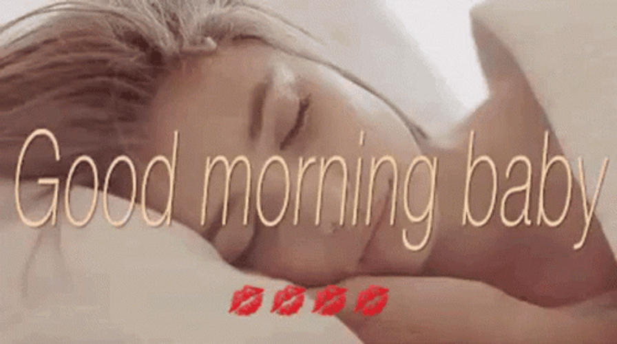 Good Morning Sexy Babe Sleepy Eyes GIF