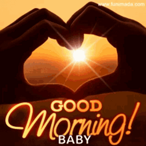Good Morning Sexy Baby Heart Sign GIF