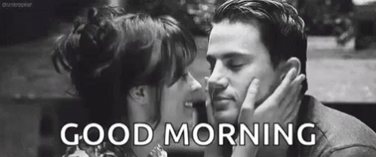 Good Morning Sexy Channing Tatum Kiss GIF