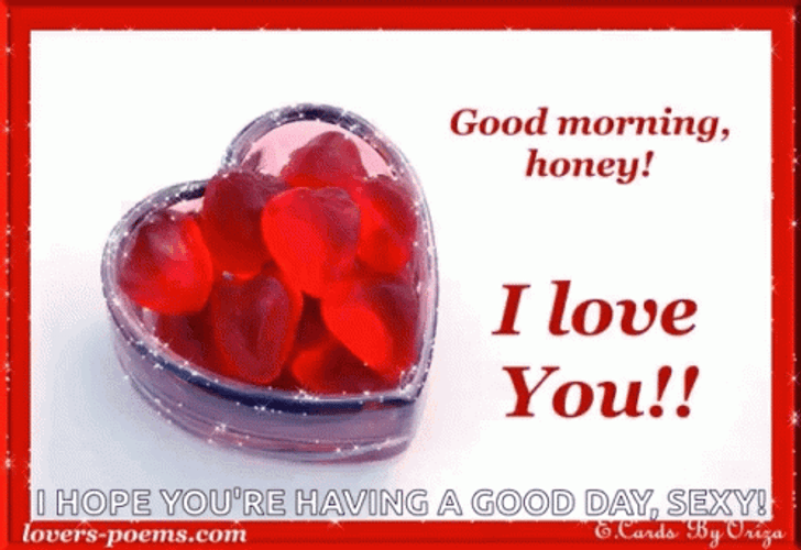 Good Morning Sexy Honey I Love You GIF