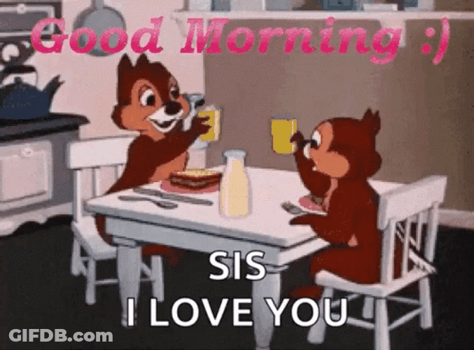 Good Morning Sister Cheers GIF
