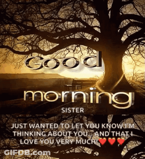 Good Morning Sister Good Day GIF