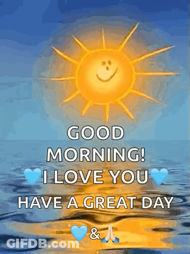 Good Morning Smiling Sun GIF