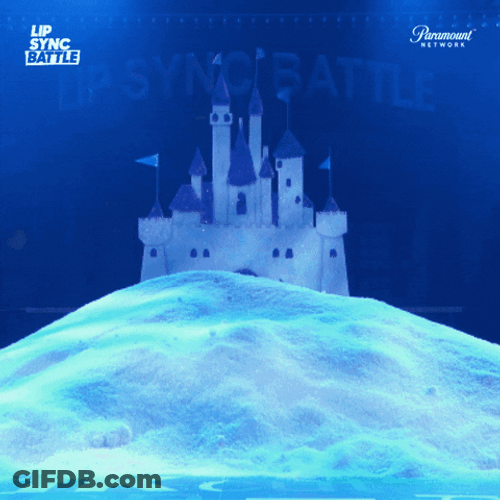 Good Morning Snow Elsa Frozen Funny Dancing GIF