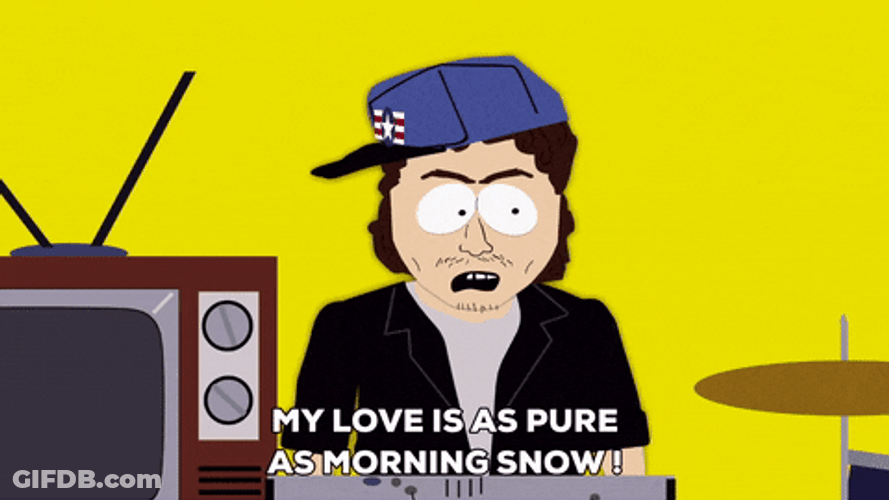 Good Morning Snow Love South Park GIF