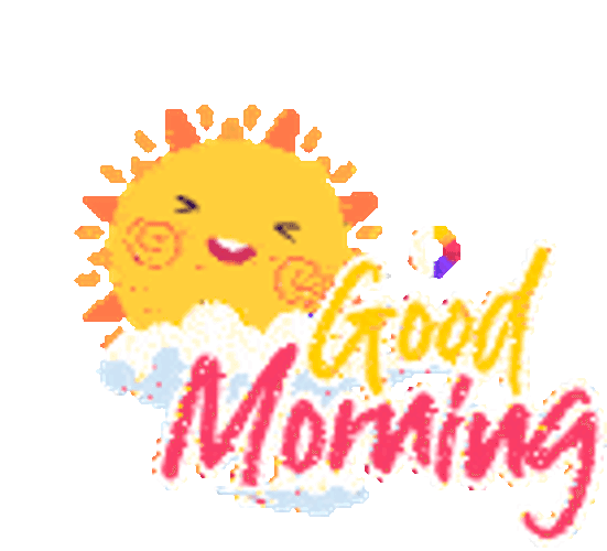 Good Morning Sticker GIF