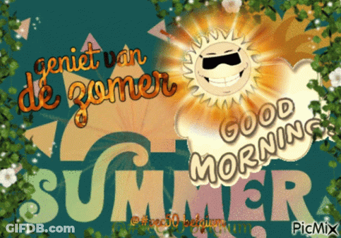 Good Morning Summer Sun GIF