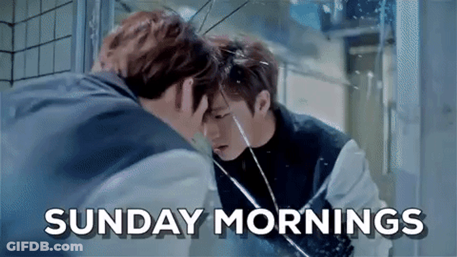 Good Morning Sunday KPop Singer Nam Woo-Hyun GIF