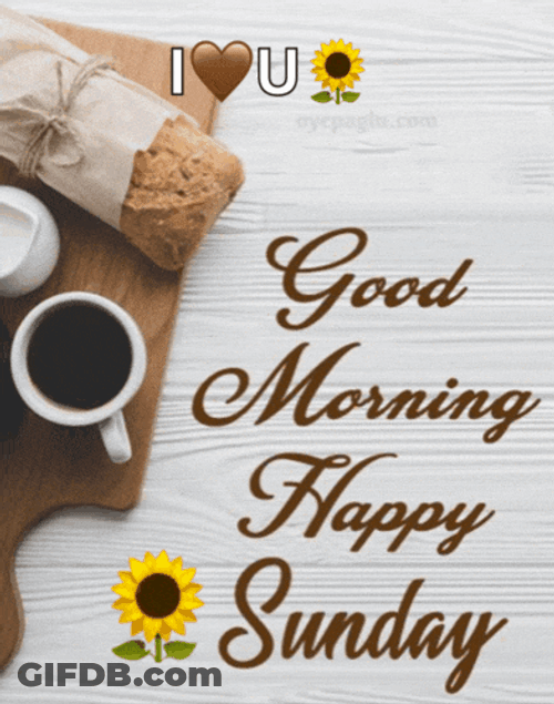 Good Morning Sunday Meme GIF