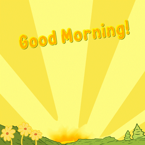 Good Morning Sunrise Cute Pudgy Penguins GIF