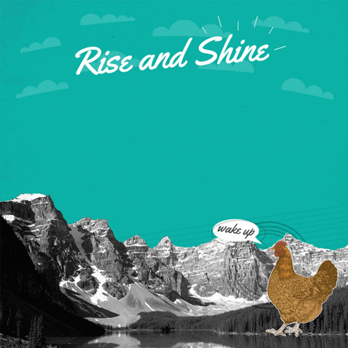 Good Morning Sunrise Rise And Shine Wake Up GIF