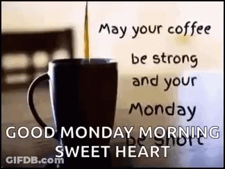 Good Morning Sweetheart Coffee GIF