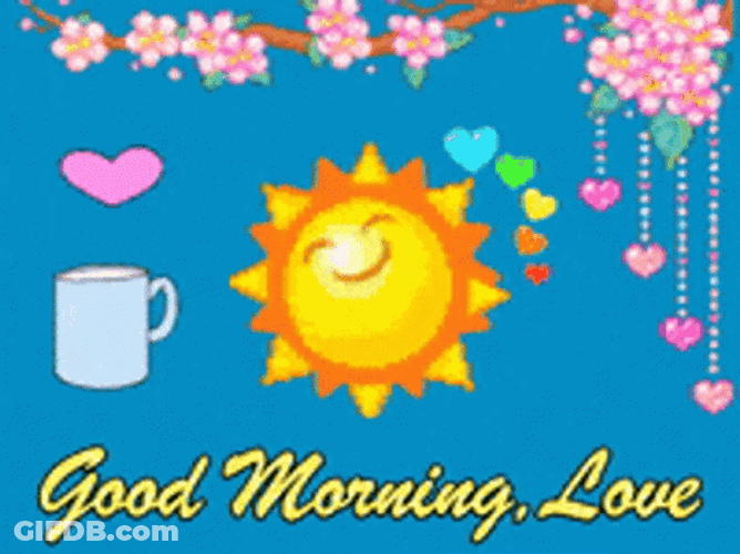Good Morning Sweetheart Sun Love GIF
