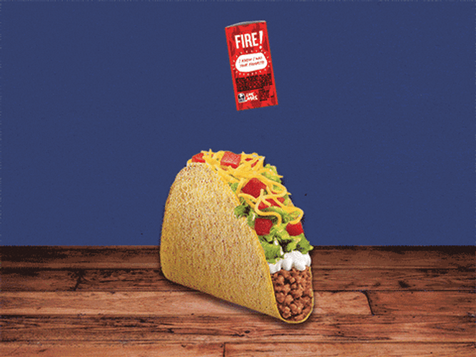 Good Morning Taco Tuesday Hot Sauce Explosion GIF