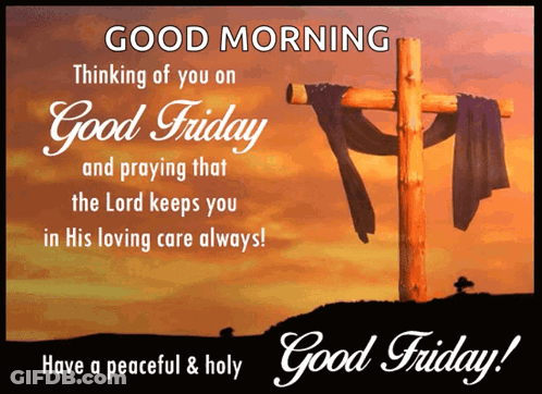 Good Morning Thinking Of You Prayer Poster GIF