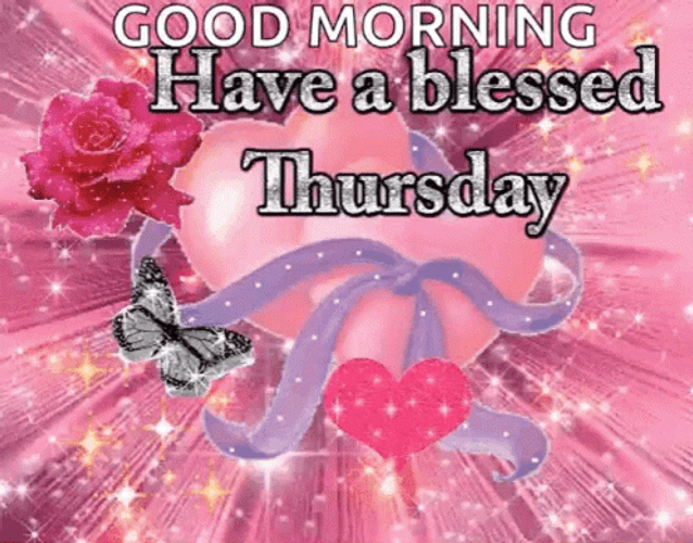 Good Morning Thursday Blessings GIF