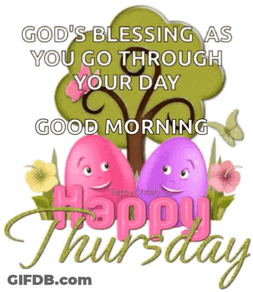 Good Morning Thursday Funny Egg GIF