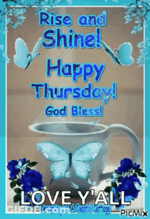 Good Morning Thursday Funny Love You All GIF
