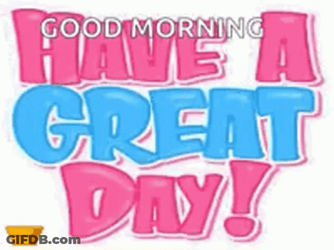 Good Morning Thursday Funny Text GIF