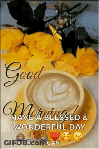 Good Morning Tuesday Greeting With Purple Flowers And Candle GIF