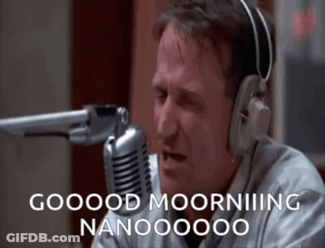 Good Morning Vietnam Nano Meme GIF