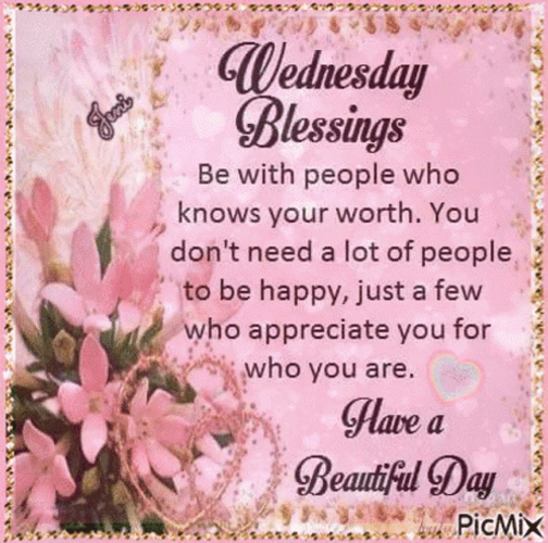 Good Morning Wednesday Beautiful Day Know Your Worth GIF