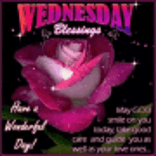 Good Morning Wednesday Blessing Wonderful Day God Smile GIF