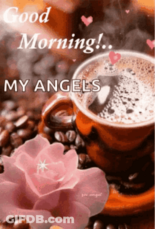 Good Morning Wife Hot Served Coffee GIF