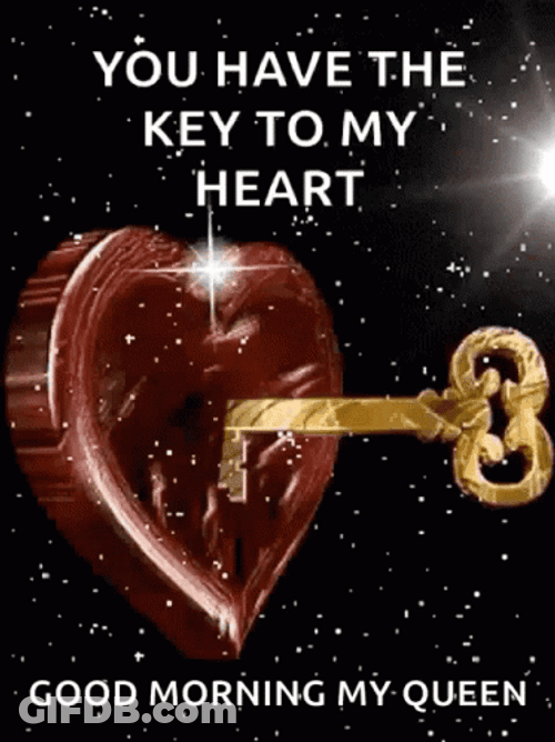 Good Morning Wife Key To My Heart GIF
