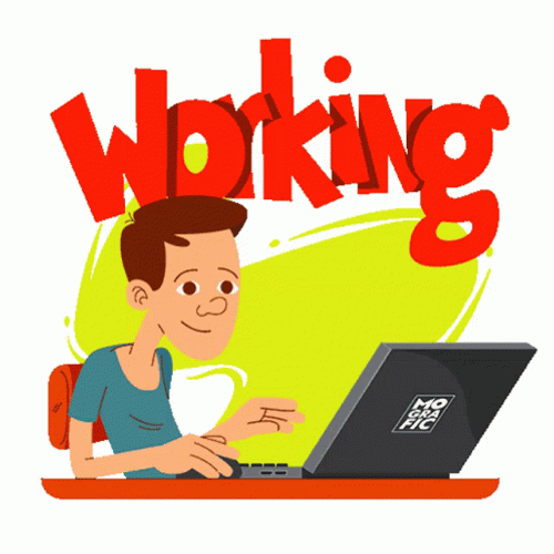Good Morning Work Routine By A Man GIF