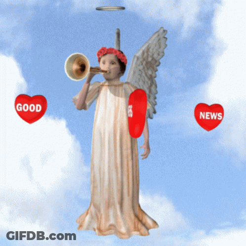 Good News Angel GIF