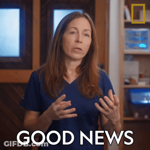 Good News Doctor Michelle Oakley GIF