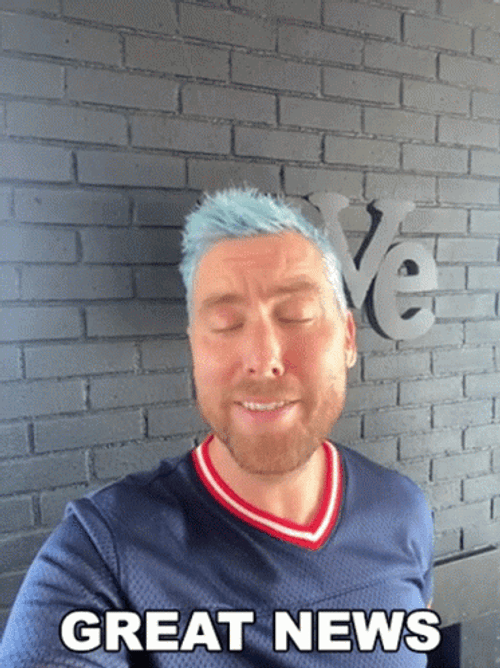 Good News Everyone Lance Bass Cameo GIF