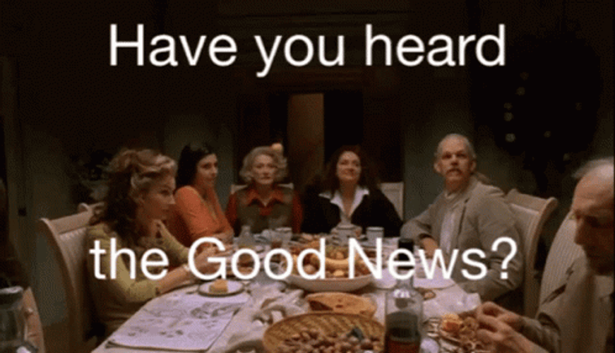 Good News Everyone Sopranos Family GIF