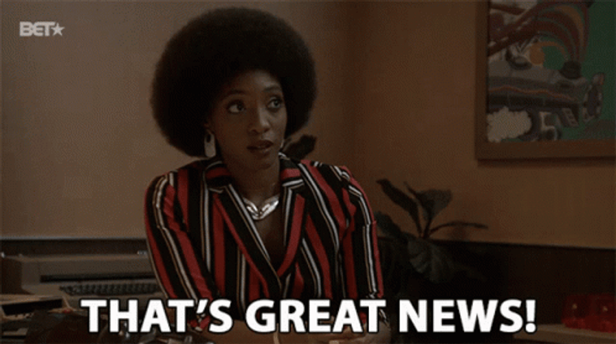Good News Thats Great News Lantha Richardson GIF