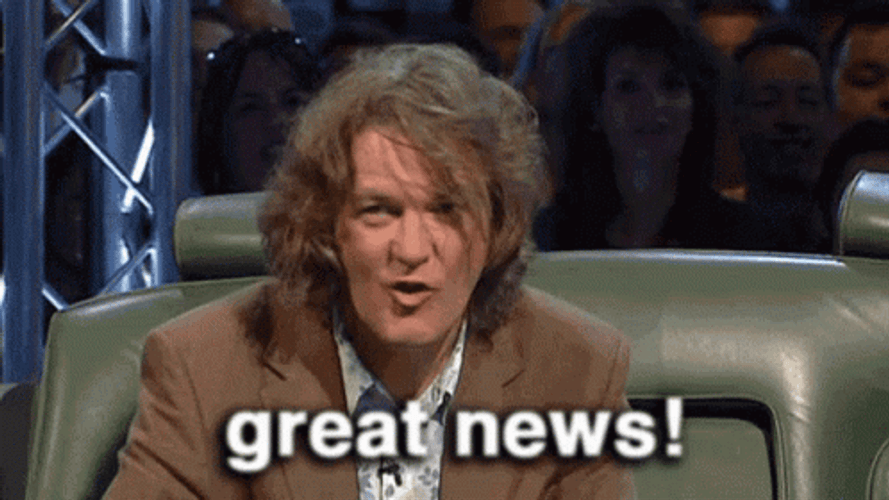 Good News What Great News James May GIF